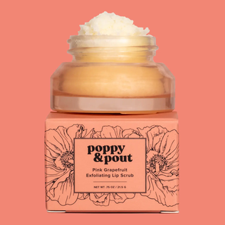 Pink Grapefruit Lip Scrub // Poppy and Pout
