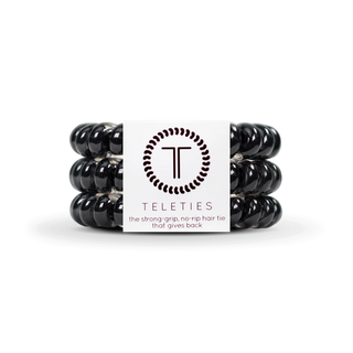 Teleties Jet Black Hair Coils