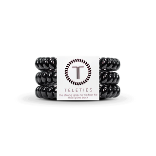 Teleties Jet Black Hair Coils