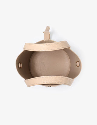 Joya Mini Bucket Purse - Light Tan