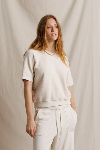 Kennedy Ziggy Short Sleeve Top - Sugar // Perfect White Tee