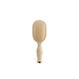 Mini Detangler Hair Brush for Medium Hair - Tan // Teleties