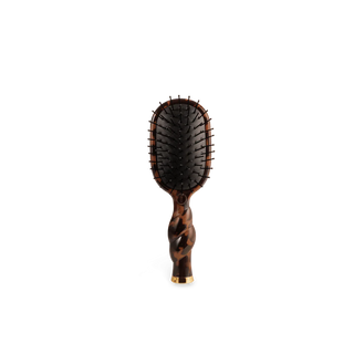Mini Detangler Hair Brush for Medium Hair - Tortoise // Teleties