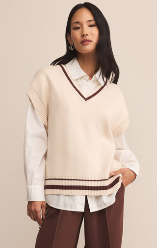 Fletcher Sweater Vest / Crystal / Z Supply