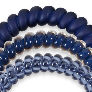 Teleties Nightfall Navy Hair Coils
