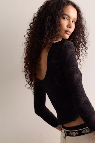 Night Shift Layering // Black // The Free People