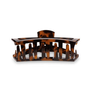 Open Tortoise Medium Hair Clip - Teleties