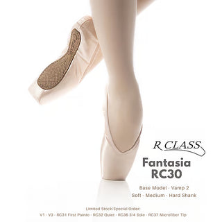 RC30 Base Model Fantasia Pointe Shoes - R Class