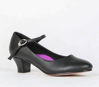 Russian Pointe - Kitri Character Shoe Black