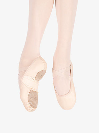 2038W Light Pink Leather Hanami Ballet Shoe Capezio