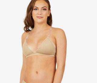 Capezio - 3777W Nude Deep Neck Cl Bk Bra