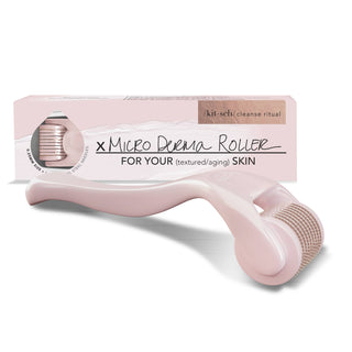 Micro Derma Facial Roller - Pink