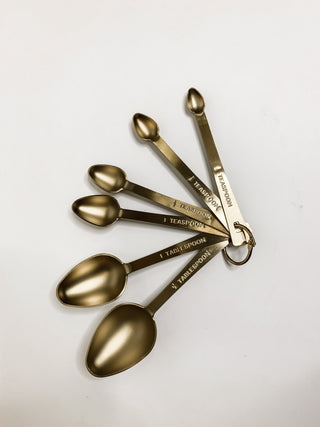 Gold Measuring Spoons