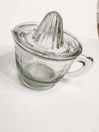 Pressed Glass Juicer