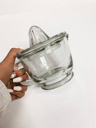 Pressed Glass Juicer