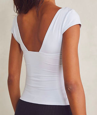 Free People Duo Corset Cami White