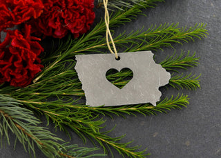 Iowa State Christmas Ornament