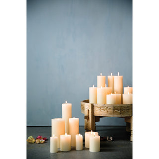 3” x 8” Unscented Pillar Candle