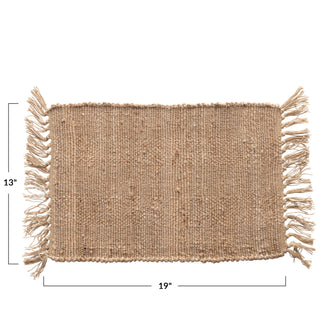 Cotton/Jute Placemat 19”x 13”