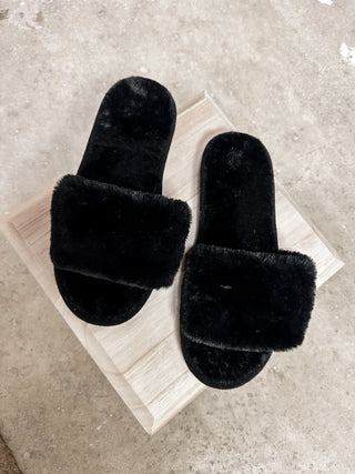 Black Slippers