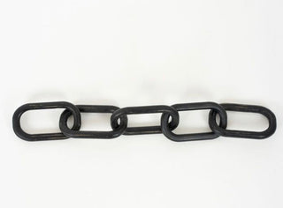 3x22x3 Wood Links Black