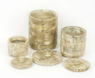 Mango Wood Canisters