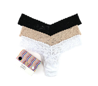 Hanky Panky - 3 Pack Low Rise Thong