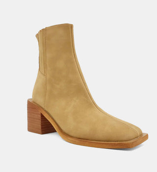 Ysla Camel Bootie SHUSHOP