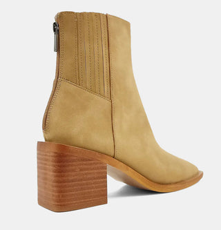 Ysla Camel Bootie SHUSHOP