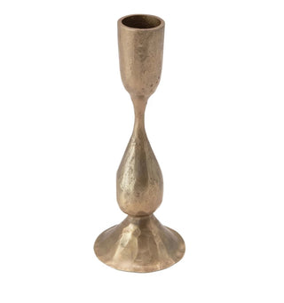 Hand-Forged Metal Taper Holder with Antique Finish
