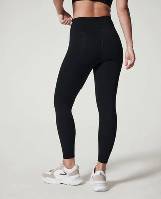 SPANX Booty Boost® Active 7/8 Leggings - Very Black