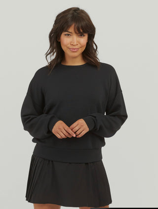 SPANX Air Essentials Crew - Very Black