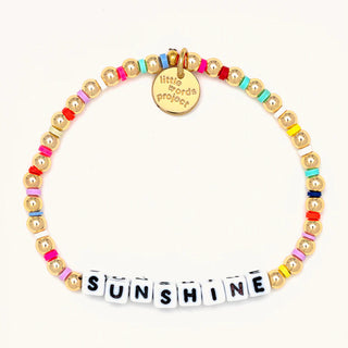 Little Words Project Bracelets - Waterproof Gold