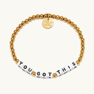 Little Words Project Bracelets - Waterproof Gold