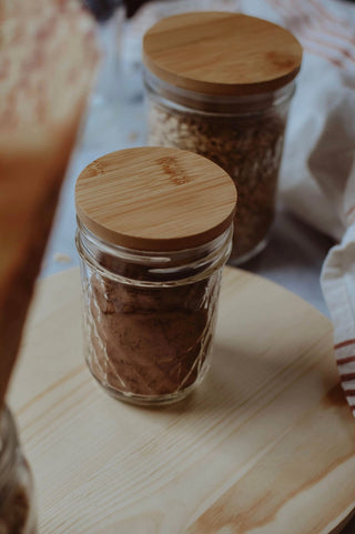 Bamboo Jar Lid - Regular Mouth