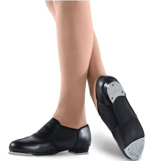 Danznmotion - 912 Slip On Comfort Tap Black