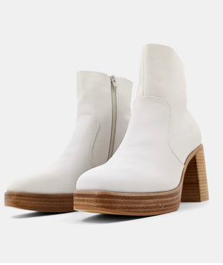 Vernita Heeled Bootie Bone