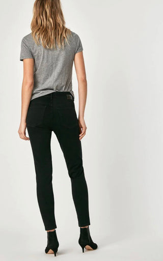 MAVI Alissa Black Brushed Supersoft Denim