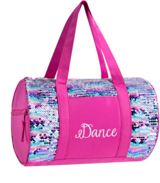 Striped Sequins Duffel