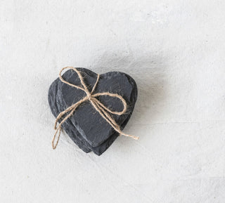 Slate Heart Coasters