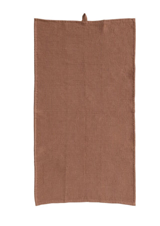 Oversized Woven Linen & Cotton Waffle Tea Towel