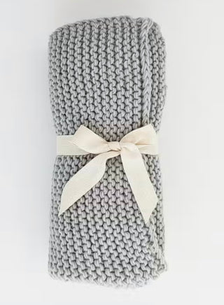 Garter Stitch Knit Blanket