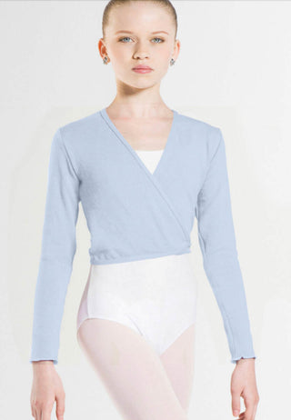 Menuet Wrap Sweater Sky