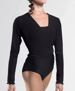 Wear Moi - Menuet Wrap Sweater Black