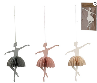 Honeycomb Ballerina Ornament