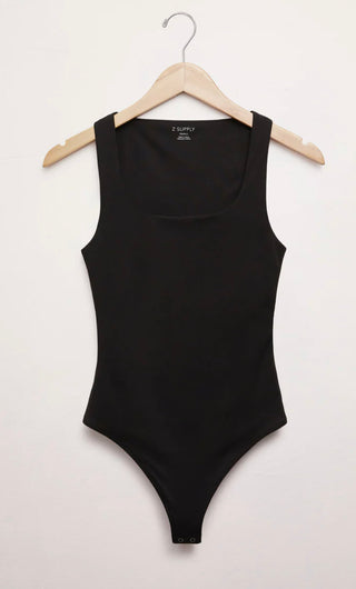 Z Supply Alana So Smooth Bodysuit - Black