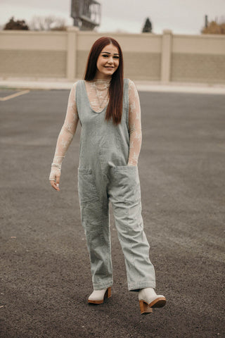 Free People - High Roller Railroad Jumpsuit