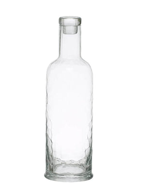 32 oz. Hammered Glass Carafe w/ Stopper