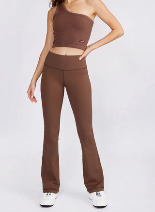 Cream Yoga - Grace Flare Legging Mocha