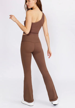 Cream Yoga - Grace Flare Legging Mocha